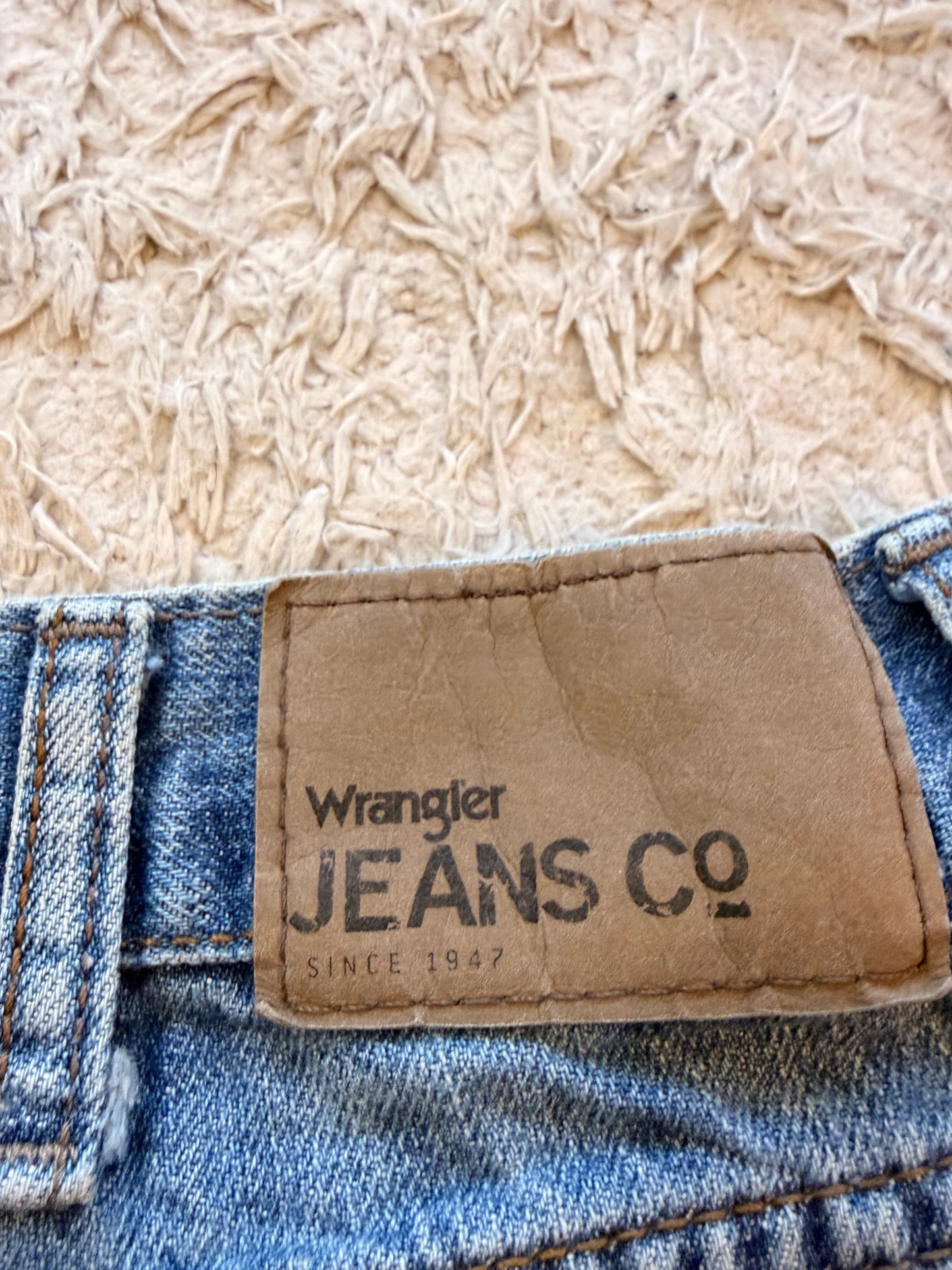 Jean Wrangler Jeans Co Relaxed Bootcut Bleu Délavé 100% Coton – Homme – Taille W36/L30 (46)