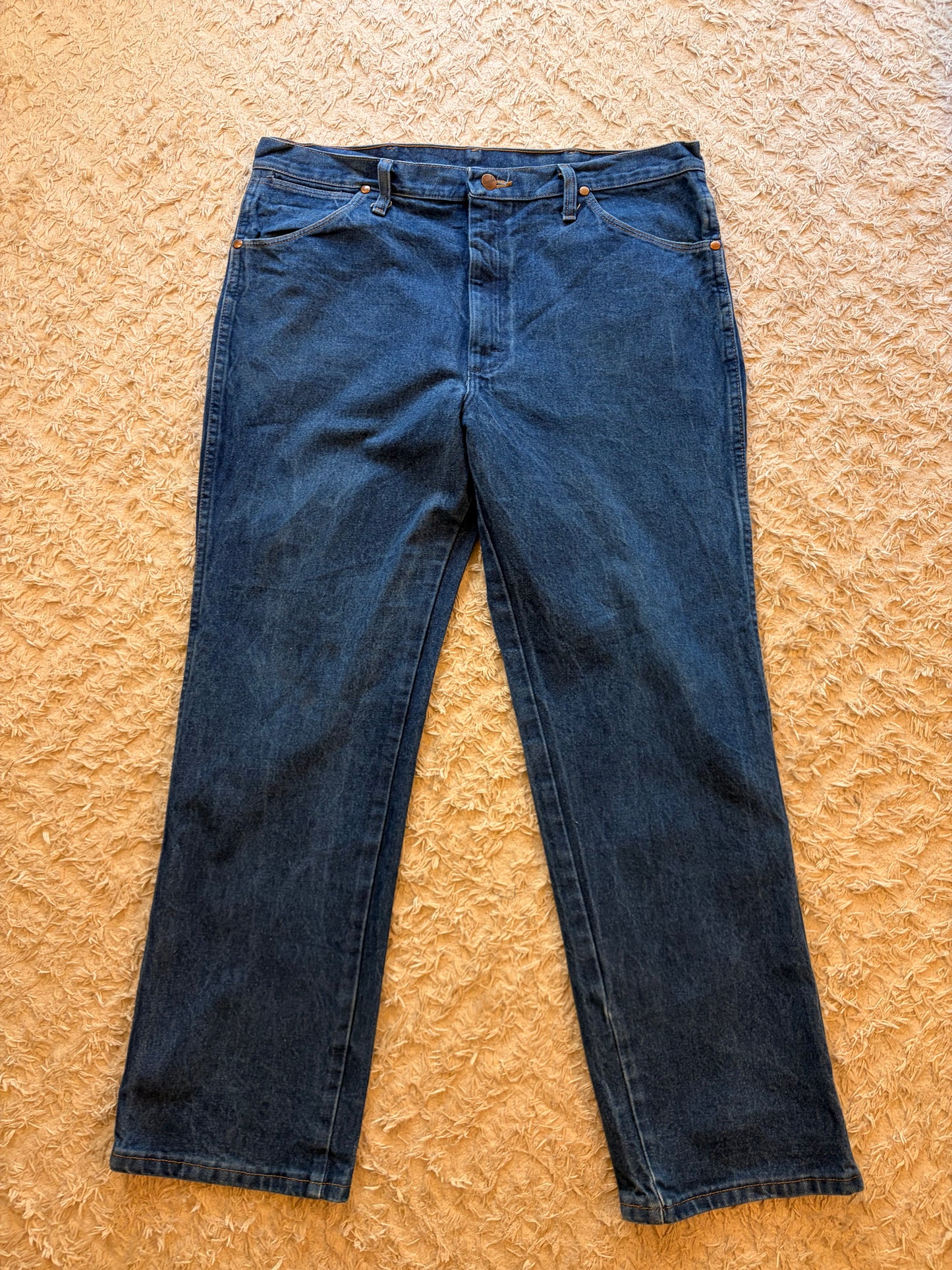 Jean Wrangler 936 Droit Bleu Medium Stonewash 100% Coton – Homme – Taille W36/L29