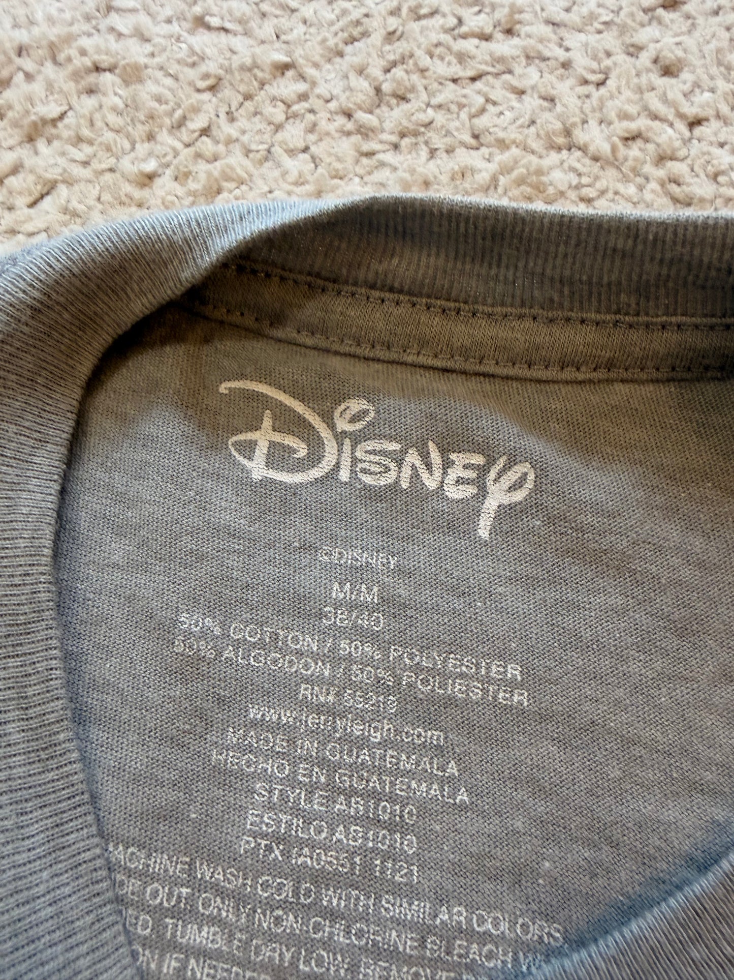 T-shirt Disney Florida Évolution Mickey Mouse Gris Chiné – Taille M