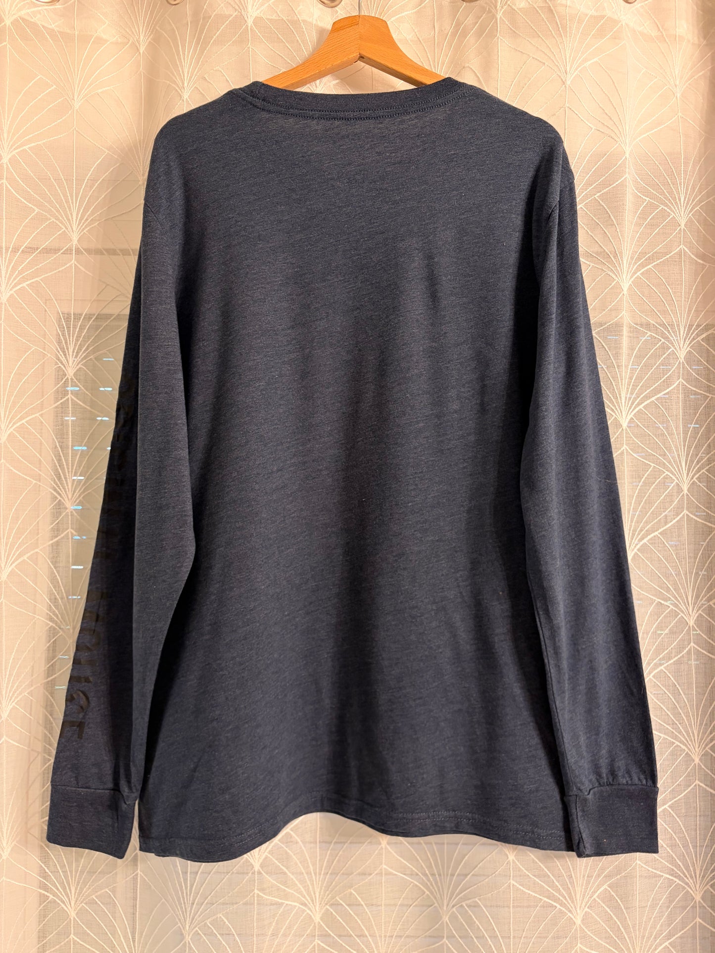 T-shirt Manches Longues Disney Mickey Mouse Bleu Chiné – Taille XL | Seconde Main
