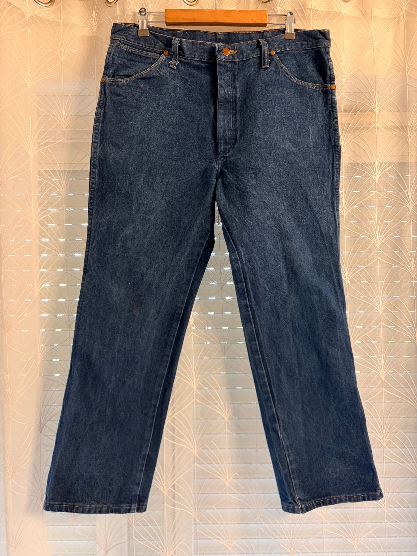 Jean Wrangler 936 Droit Bleu Medium Stonewash 100% Coton – Homme – Taille W36/L29