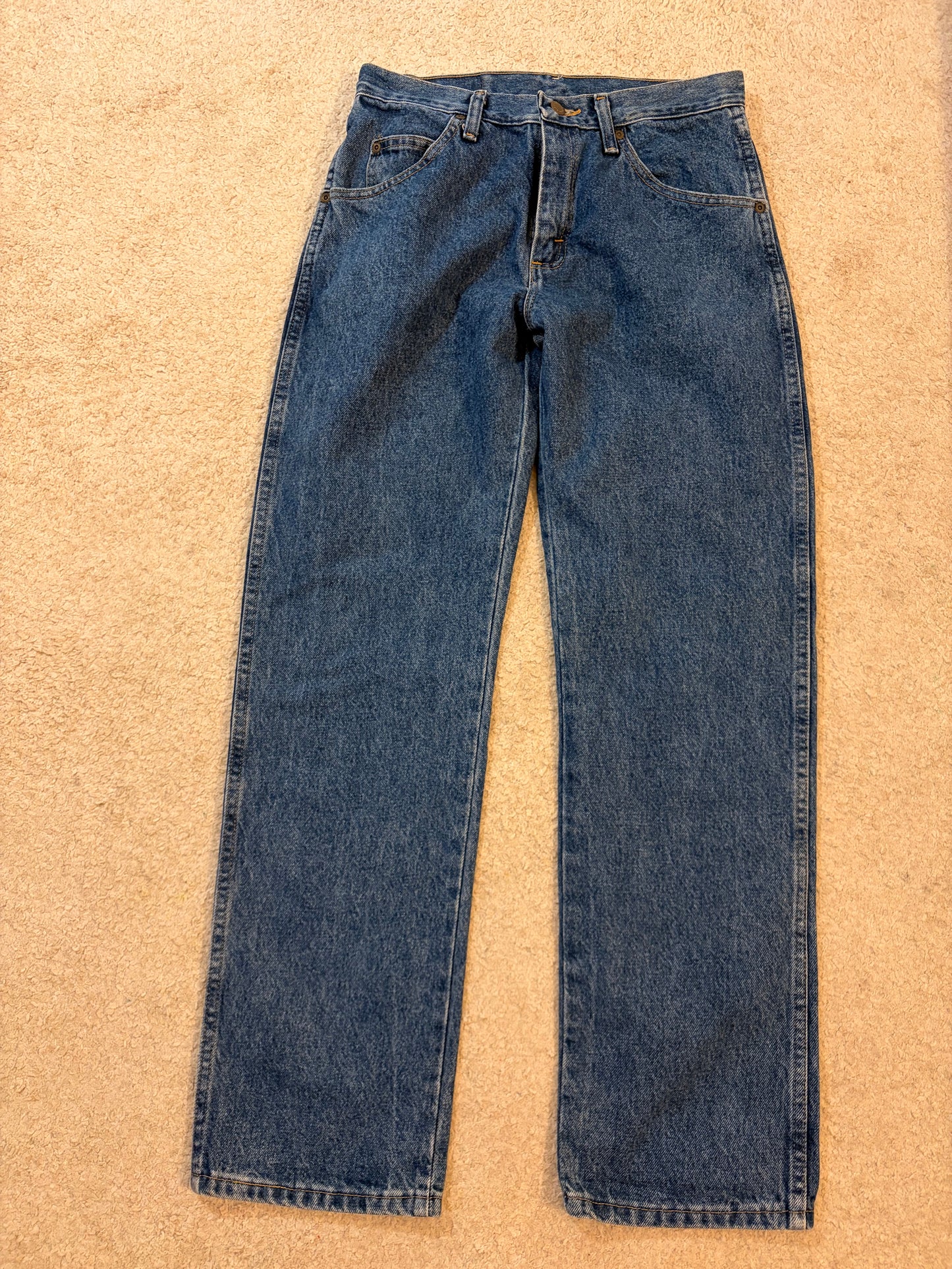 Jean Wrangler Regular Fit Coupe Droite Bleu Medium – W30 L30