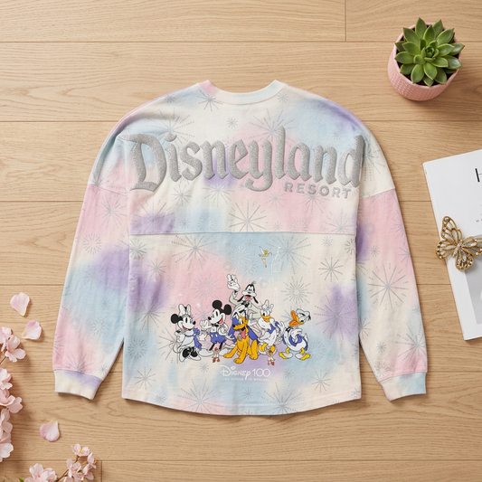 Spirit Jersey Disney 100 Ans Disneyland Paris Pastel – Taille L | Seconde Main