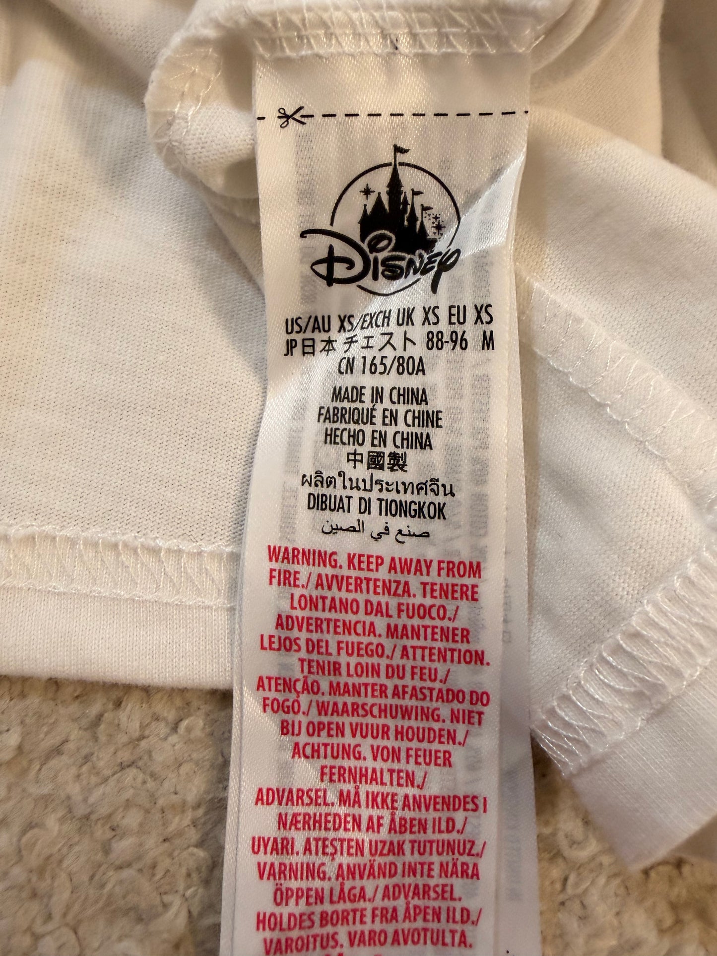 T-shirt Disney Vault Collection 50 Ans Walt Disney World – Taille XS | Seconde Main