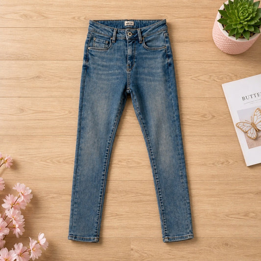 Jeans Pepe Jeans Skinny High Waist "Regent Power Flex" Bleu - Taille W24