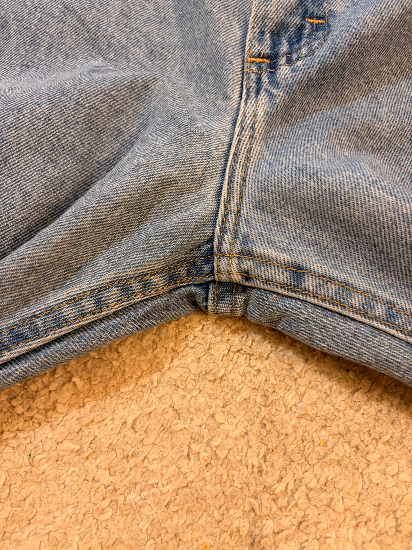 Jean Wrangler Premium Quality Bleu Clair Straight Fit 100% Coton – Taille W40 L32 | Seconde Main