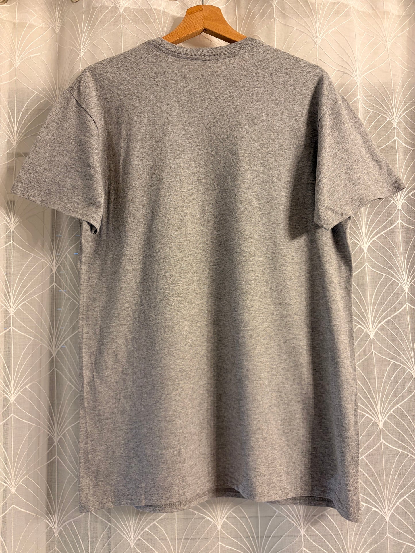 T-shirt Walt Disney World Mickey Mouse Rétro Gris Chiné – Mixte – Taille L