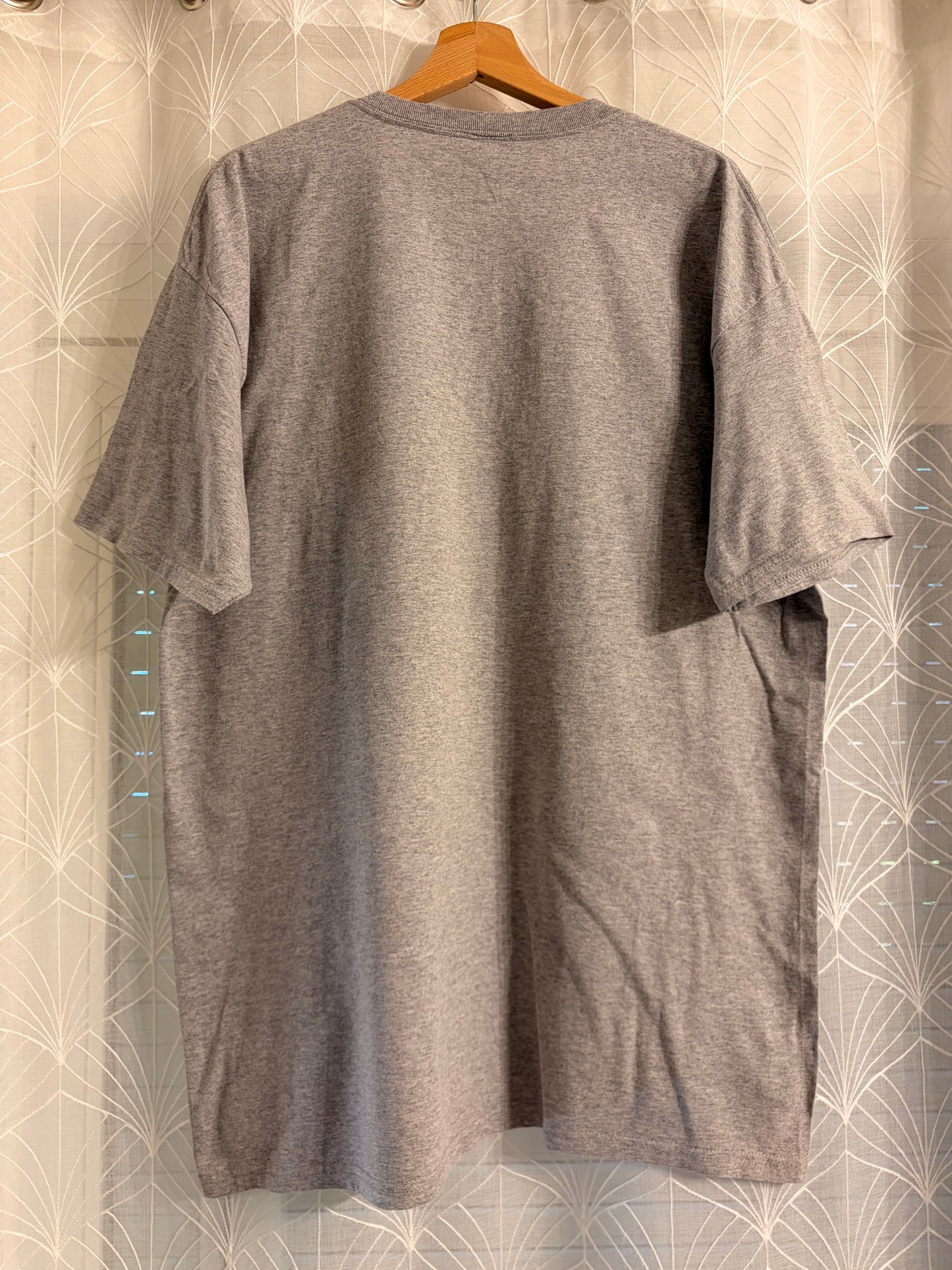 T-shirt Disney Mickey Mouse Silhouette Typographique Original Classic 1928 Gris Chiné Coton/Polyester – Taille XL | Seconde Main