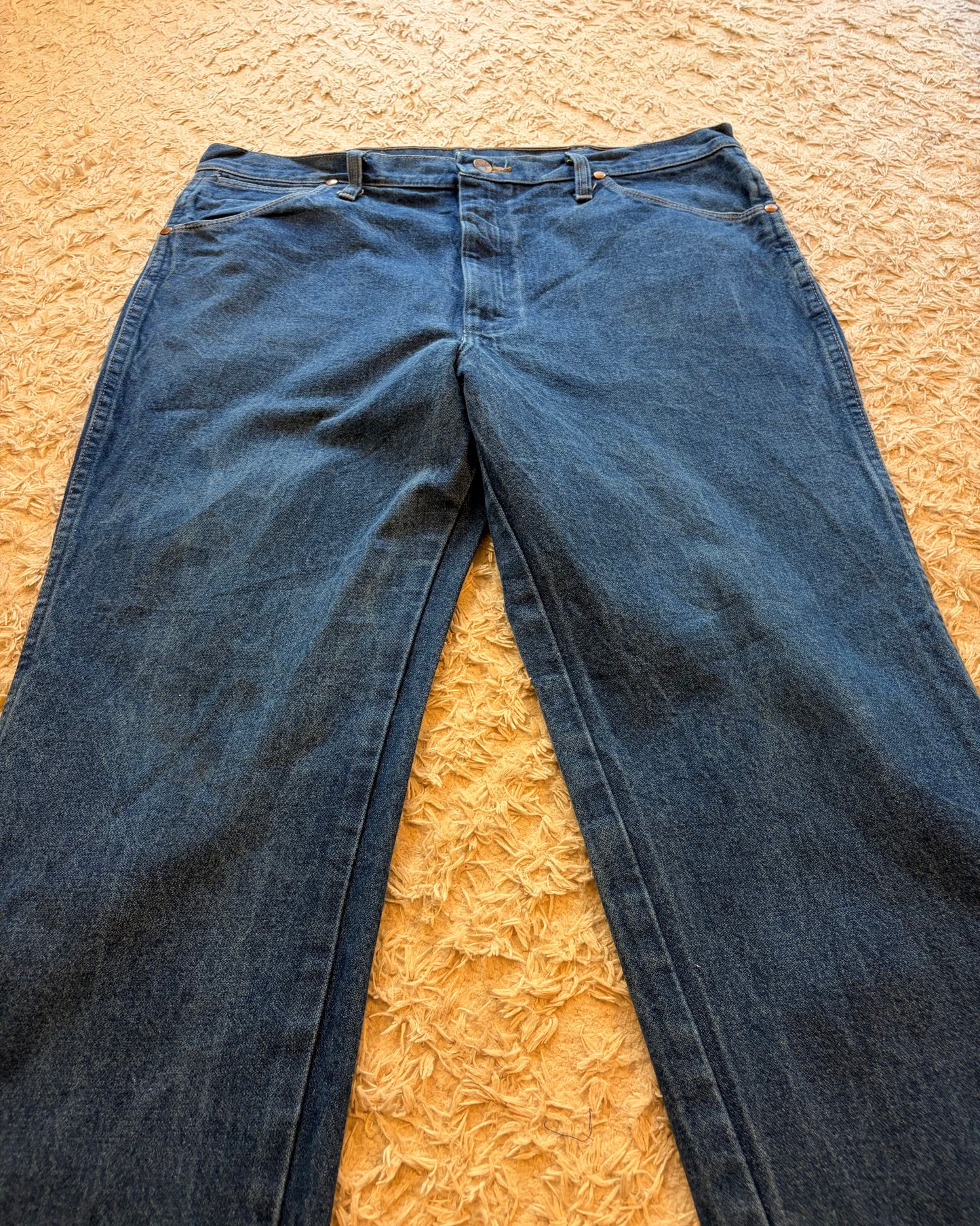 Jean Wrangler 936 Droit Bleu Medium Stonewash 100% Coton – Homme – Taille W36/L29