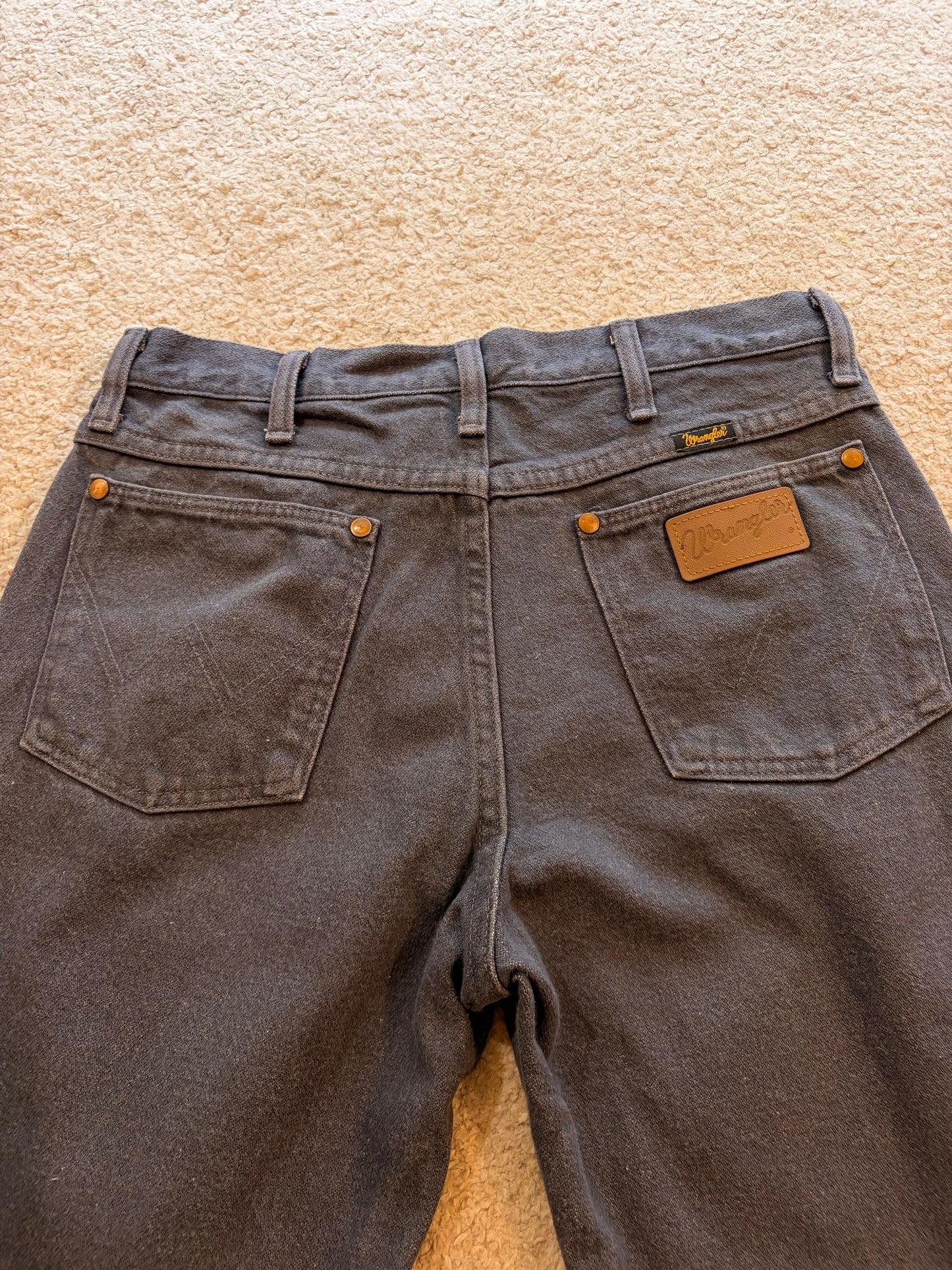 Jean Wrangler Regular Fit Coupe Droite Gris Anthracite – W31 L30