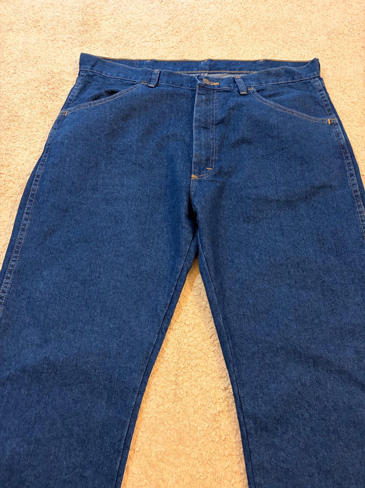 Jean Wrangler Premium Quality Bleu Foncé Straight Fit Coton/Polyester – Taille W36 L30 | Seconde Main