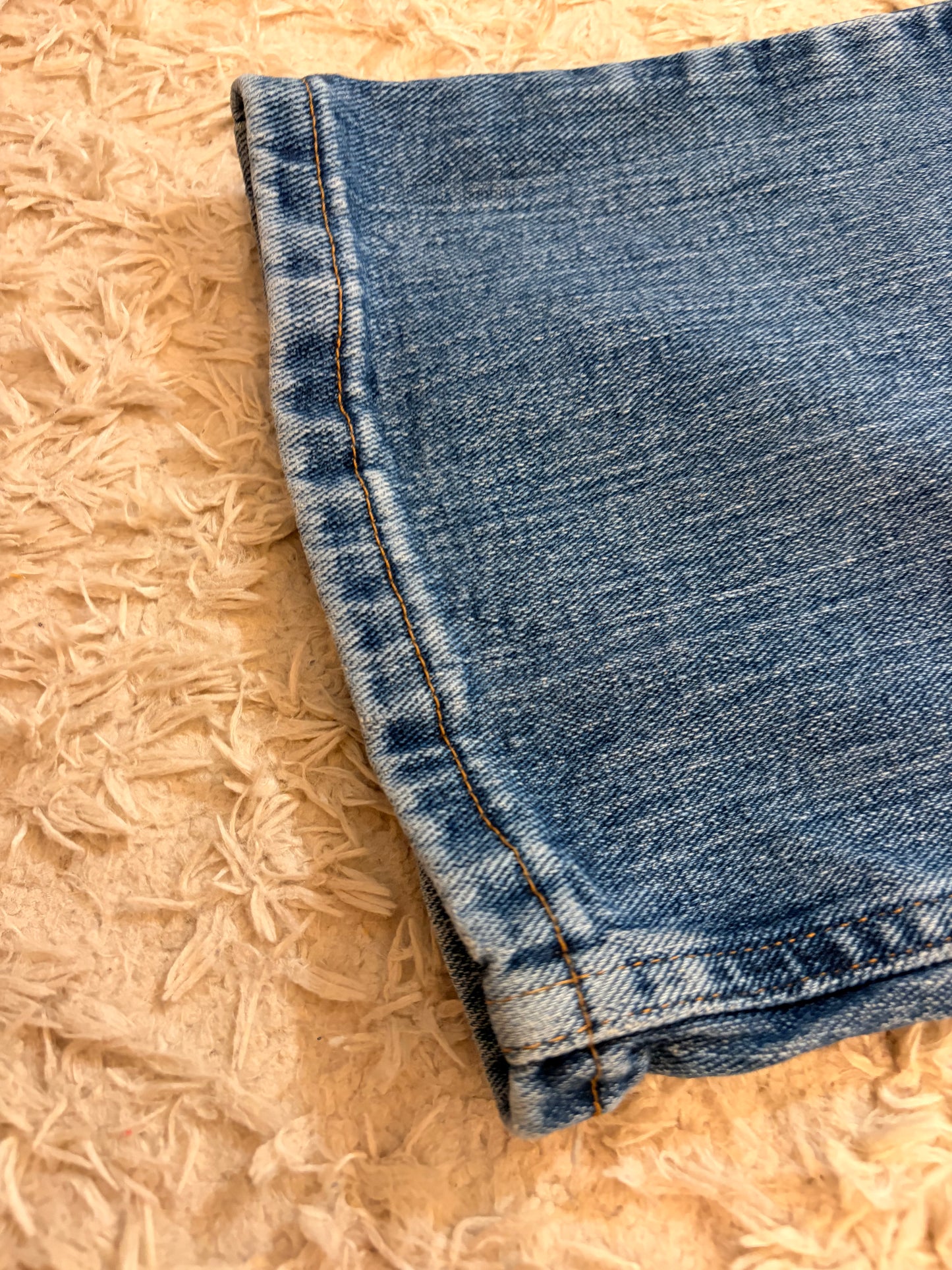 Jean Wrangler Authentics Regular Fit Bleu Stonewash W38/L29 99% Coton 1% Élasthanne Denim Stretch – Homme