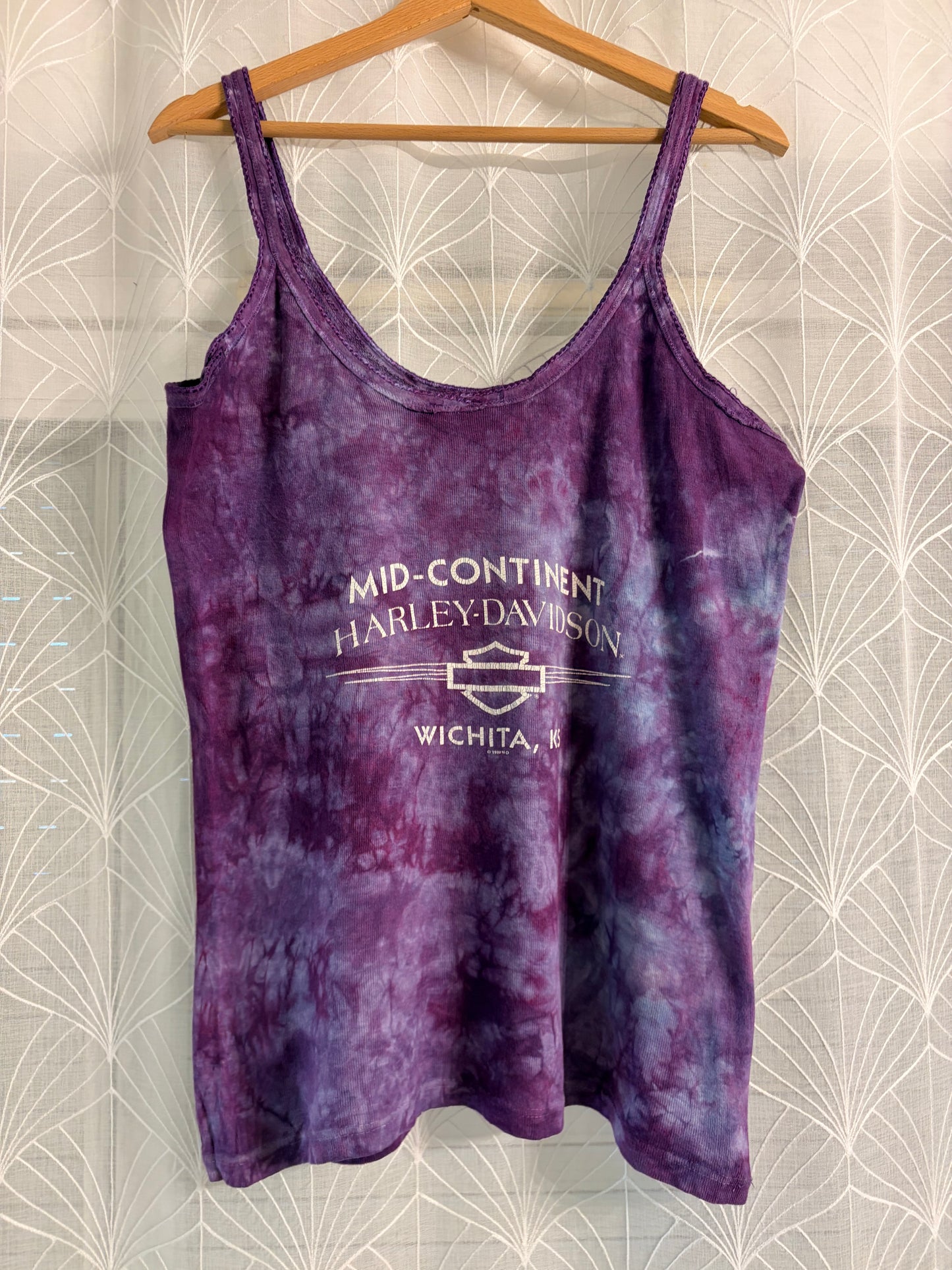 Débardeur Harley-Davidson Tie-Dye Violet/Prune – Wichita KS – Femme – Taille XL