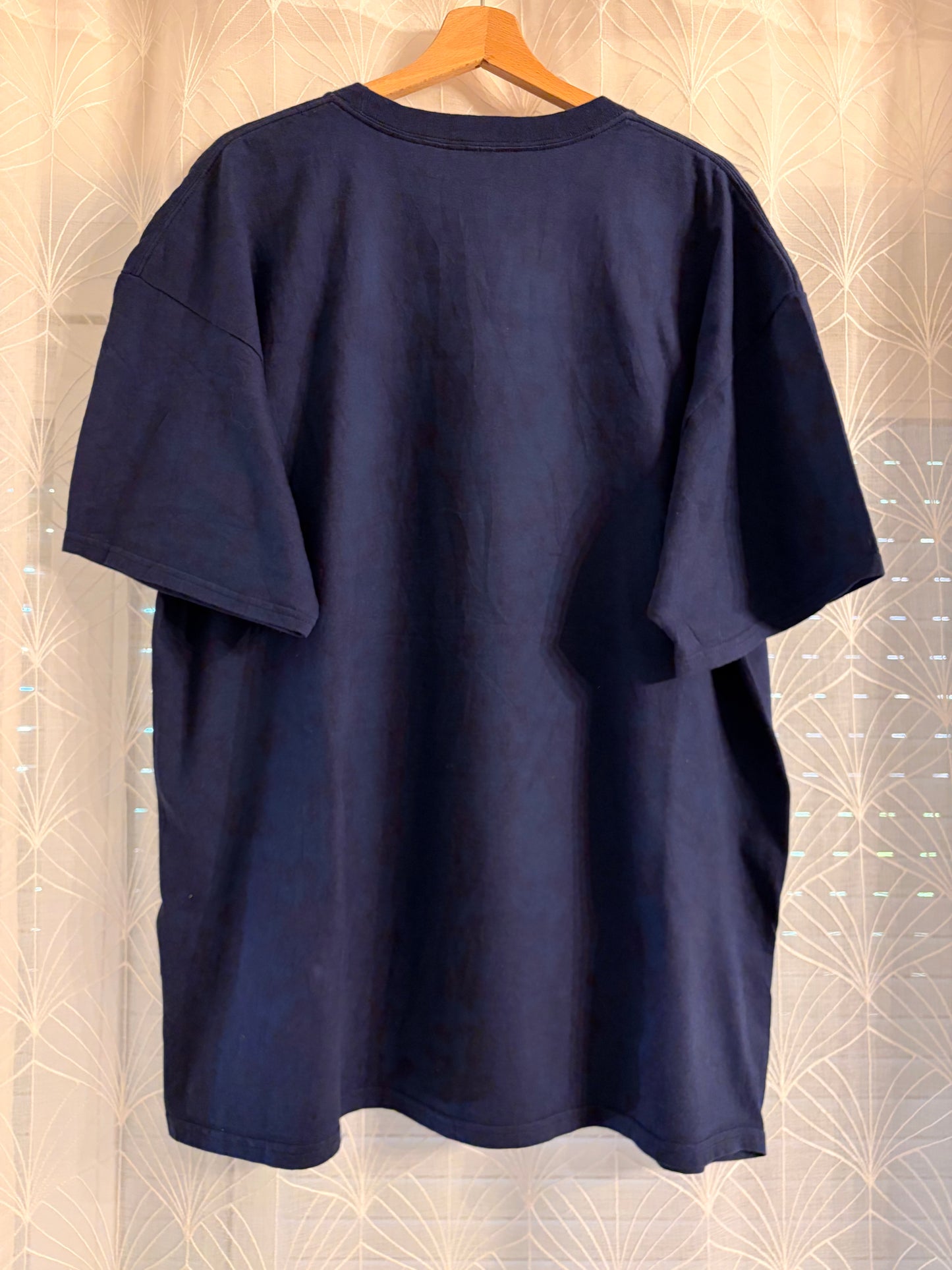T-shirt Walt Disney World Bleu Marine Mickey Vintage – Taille XXL | Seconde Main