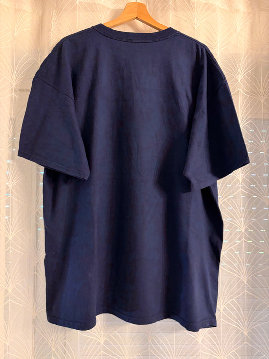 T-shirt Walt Disney World Bleu Marine Mickey Vintage – Taille XXL | Seconde Main