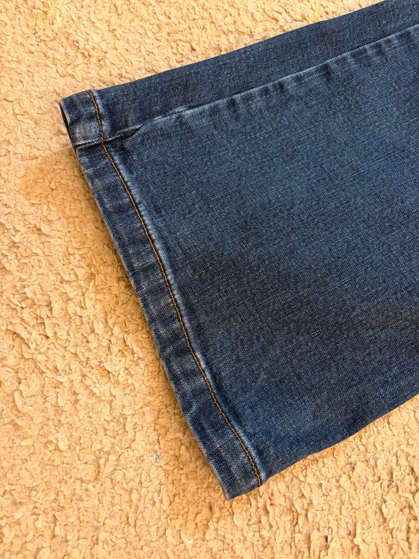 Jean Wrangler Relaxed Bootcut Bleu Stretch Coton/Élasthanne – Taille W34 | Seconde Main