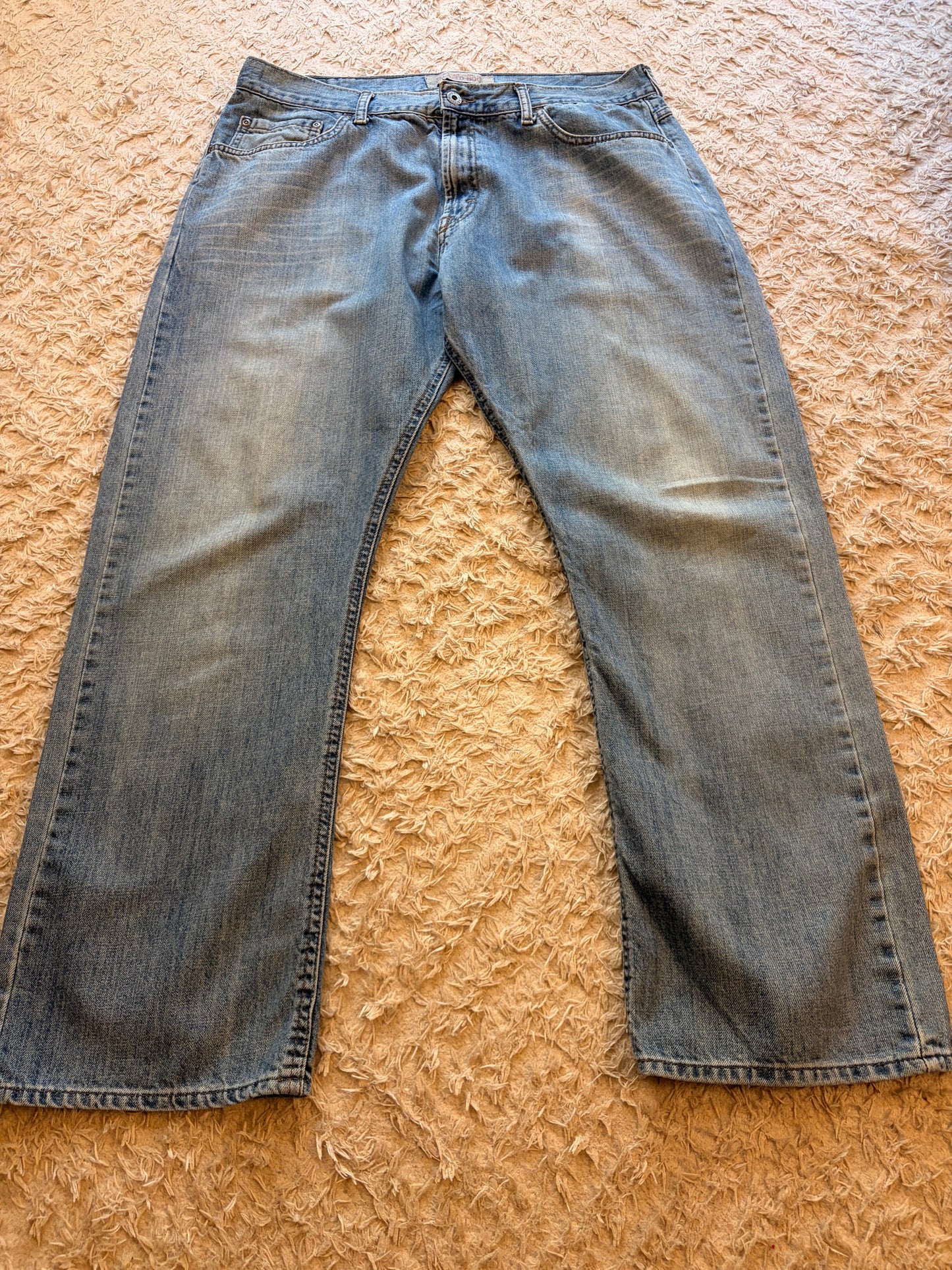 Jean Wrangler Jeans Co Relaxed Bootcut Bleu Délavé 100% Coton – Homme – Taille W36/L30 (46)