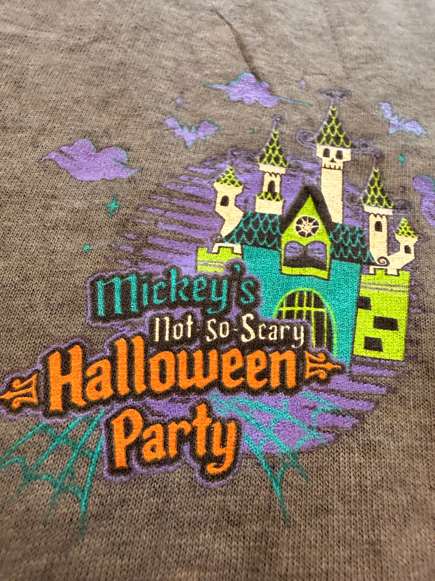 T-shirt Disney Halloween Magic Kingdom 2023 Mickey Vampire – Gris Anthracite – Taille M