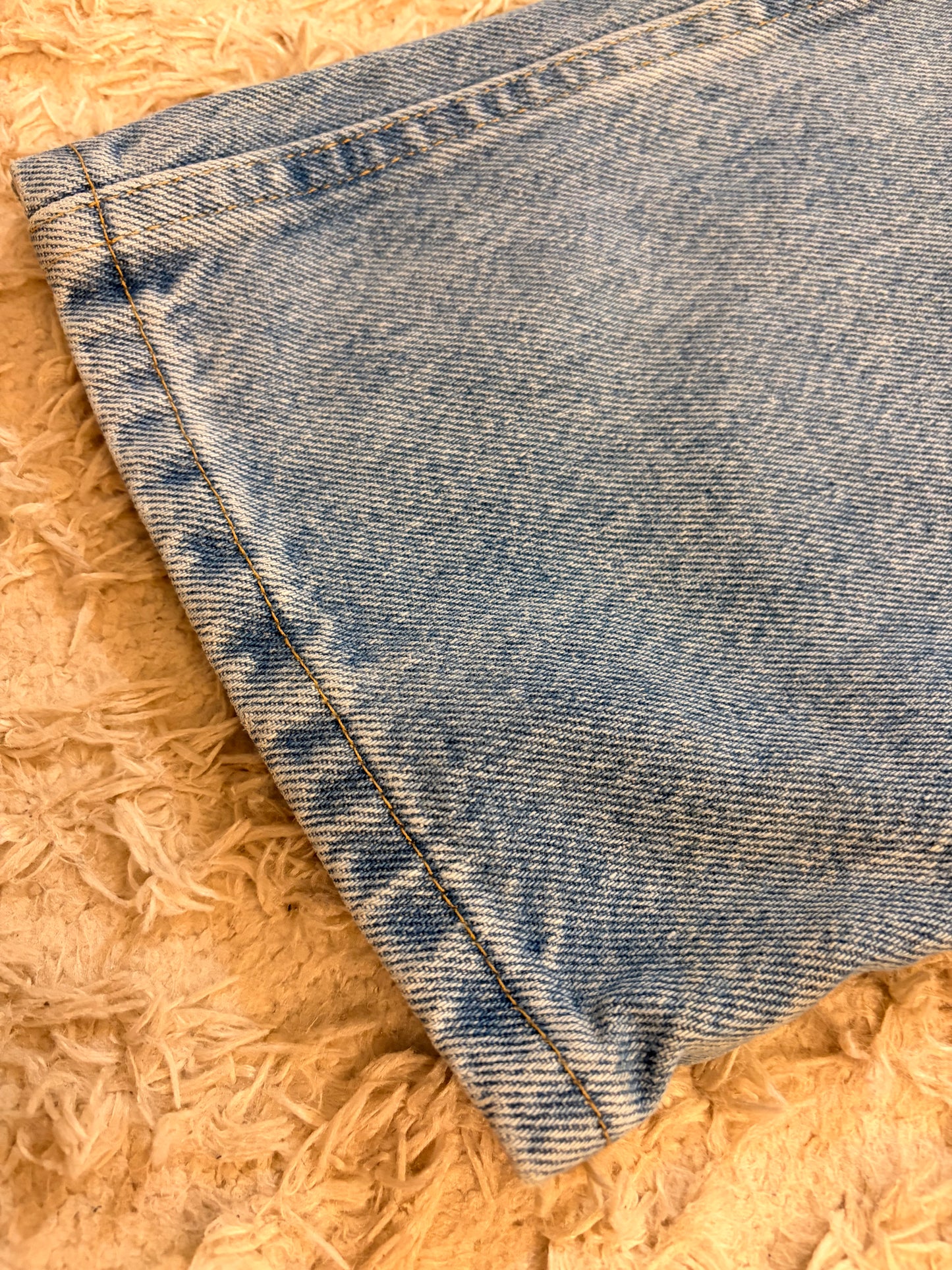 Jean Wrangler Five Star Premium Denim 96501SL Regular Fit Bleu Light Stonewash W31/L32 100% Coton Denim Lourd – Homme