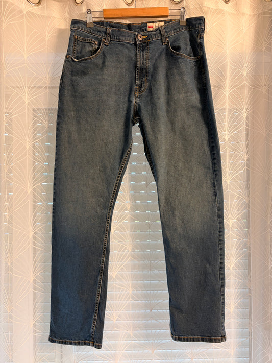 Jean Wrangler Athletic Fit Stretch Bleu Délavé – W36 L30 (FR 46)