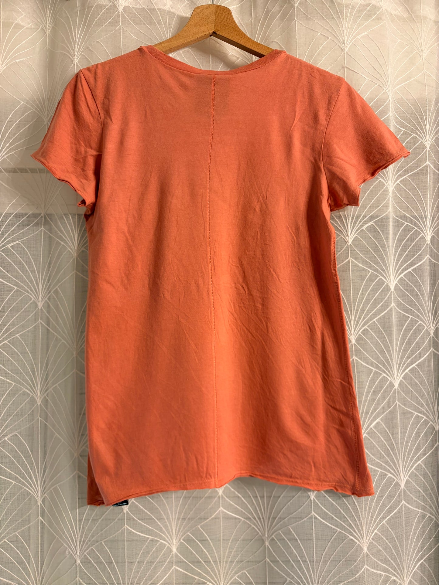 T-shirt Harley-Davidson Museum Corail/Orange Délavé – Femme – Taille S