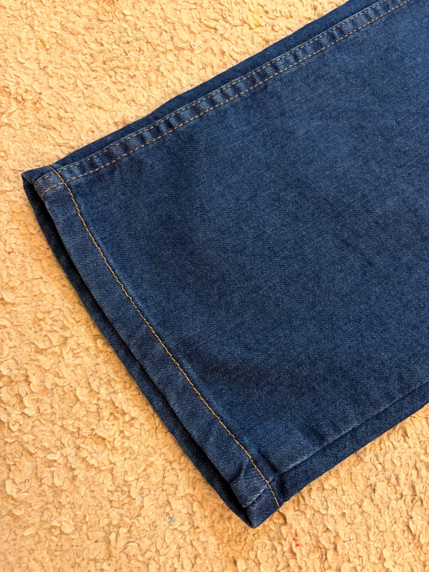 Jean Wrangler Premium Quality Bleu Foncé Straight Fit Coton/Polyester – Taille W36 L30 | Seconde Main