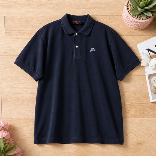 🔵🤵 Polo Robe di Kappa Marine - Coupe Large & Confortable