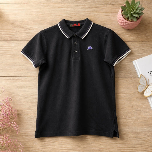 🖤 Polo Robe Di Kappa mujer - negro - Talla M