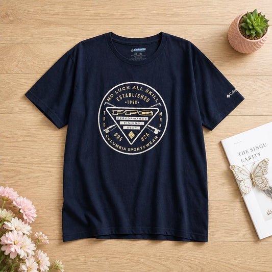 💙 Camiseta Columbia - Hombre L