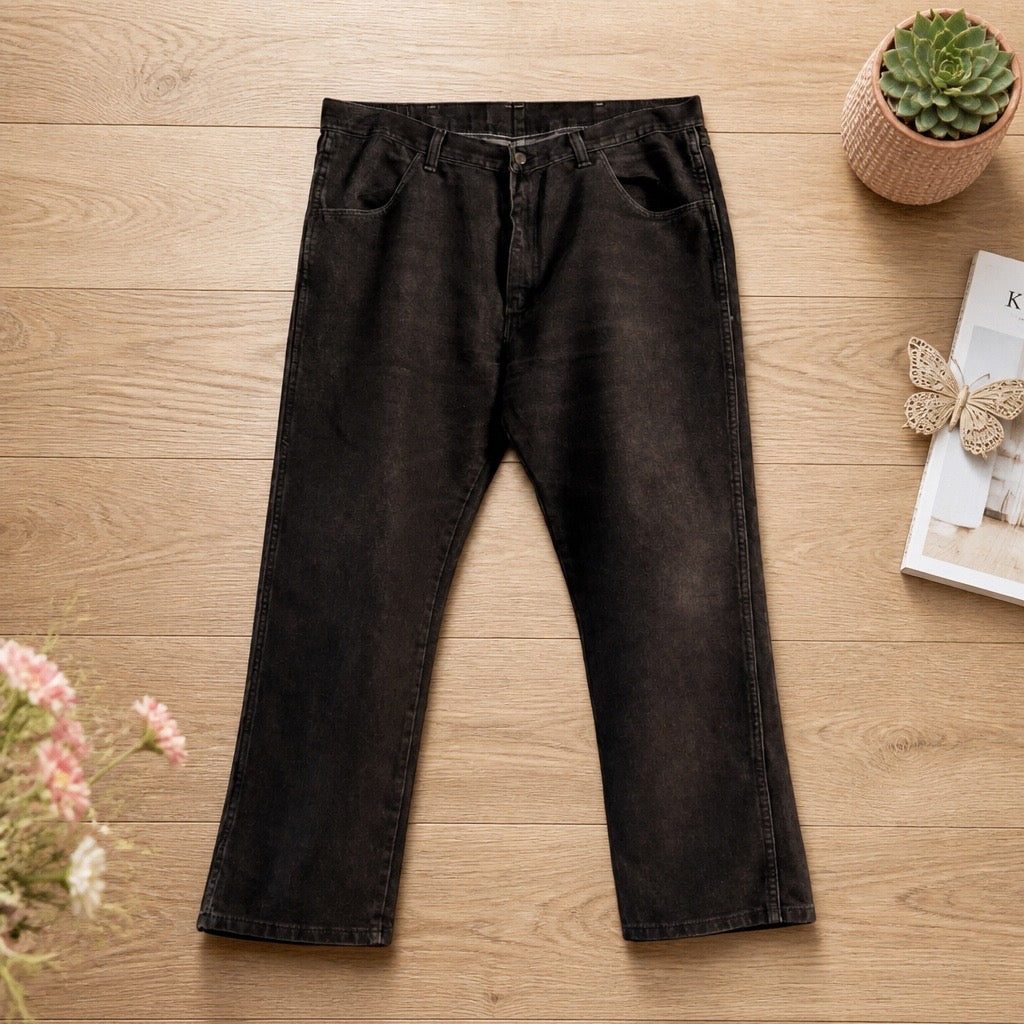 Jeans Wrangler Premium Quality - Gris Foncé - Homme (W36)