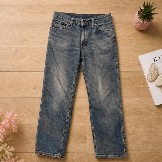 Jeans Mustang Homme W34L32 | Stretch Confort 👖 | Bleu Classique | Coupe Droite