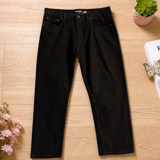 Jeans Wrangler Advanced Comfort - Zwart - Heren (W38L29)