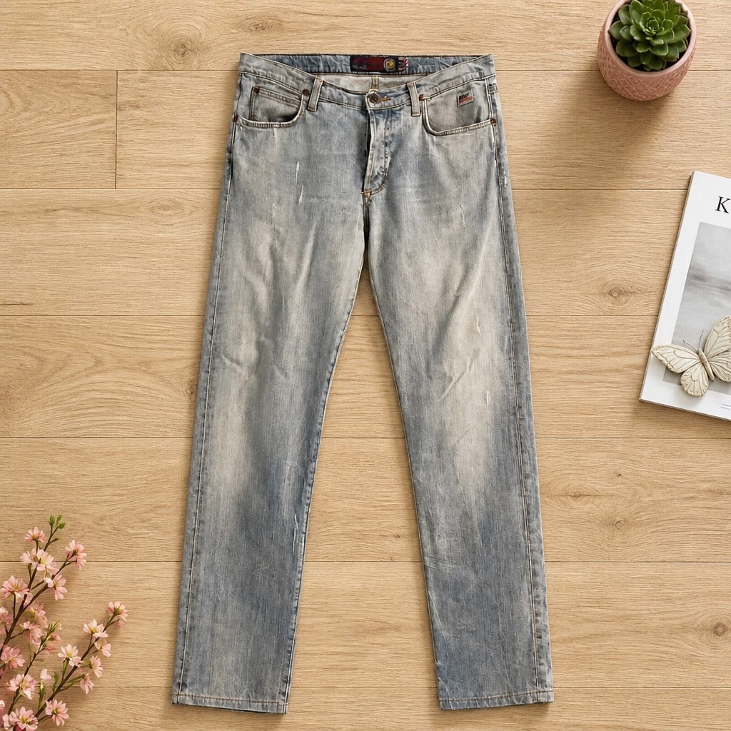 🔵 Jeans Roy Rogers "Seven Bell" - Bleu Clair - Taille W33