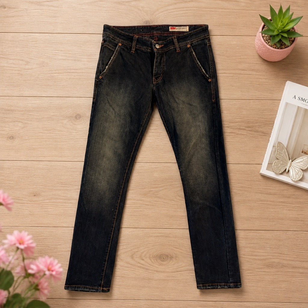 👖 Jeans Levi's 504 Slim Fit - Marine - Taille W32