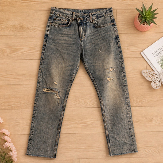 Jeans Liu Jo Troués Bleu Clair - Taille W26