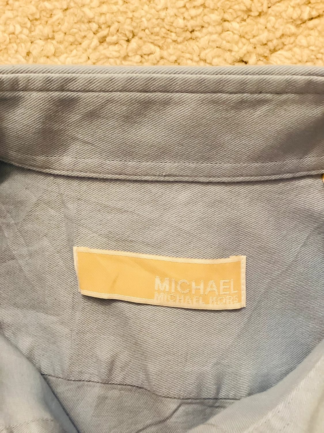 Chemise Michael Kors M en très bon état Homme Bleu Clair 💙
