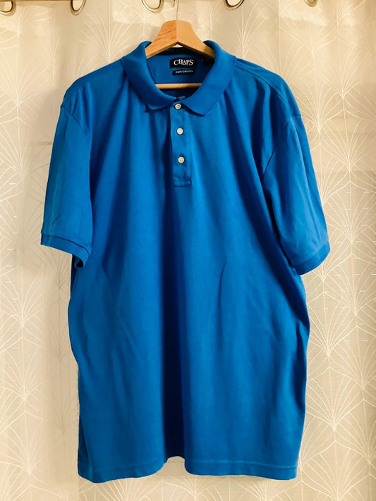 Polo Chaps Homme Bleu - Taille XL