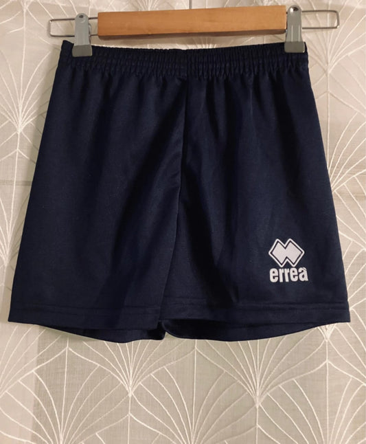 Short Errea 6A en très bon état garçon marine