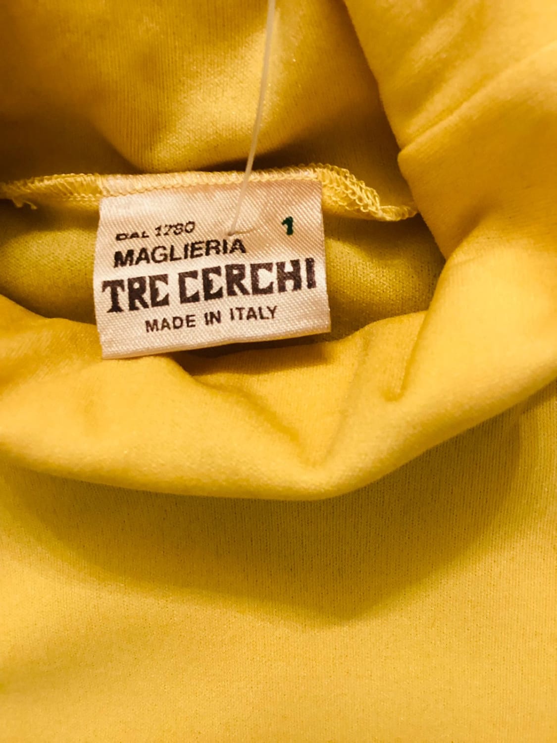 Sous-Pull Maglieria Tre Cerchi 1A jaune 🌞