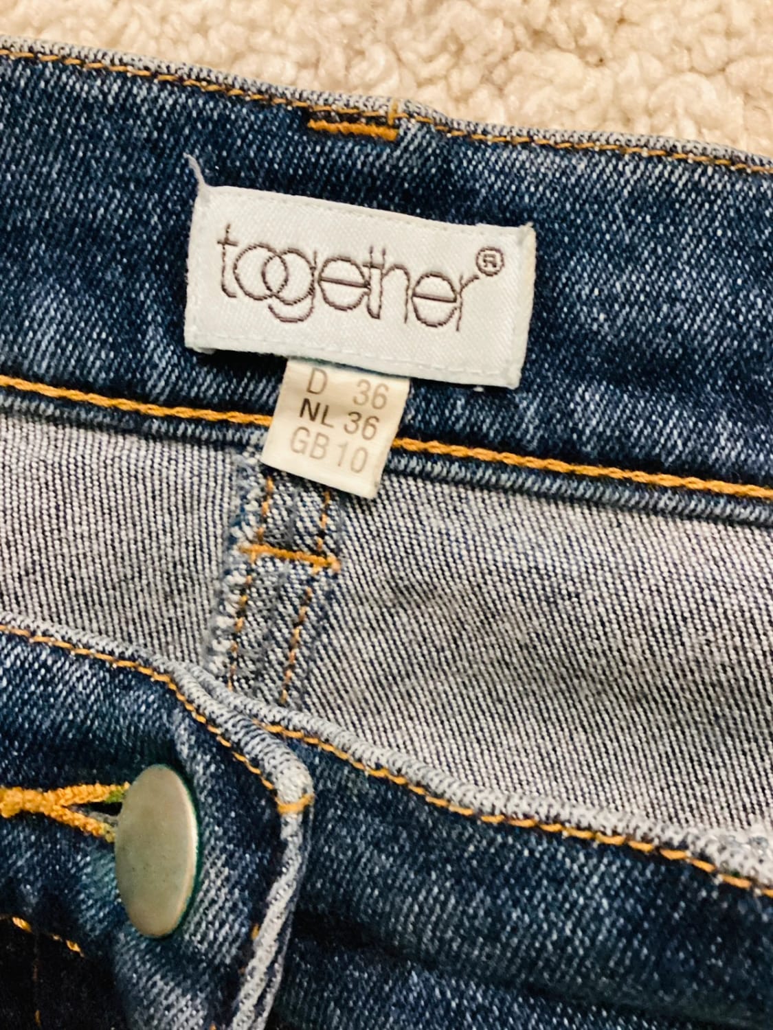 Jeans Together Bleu - Taille W25