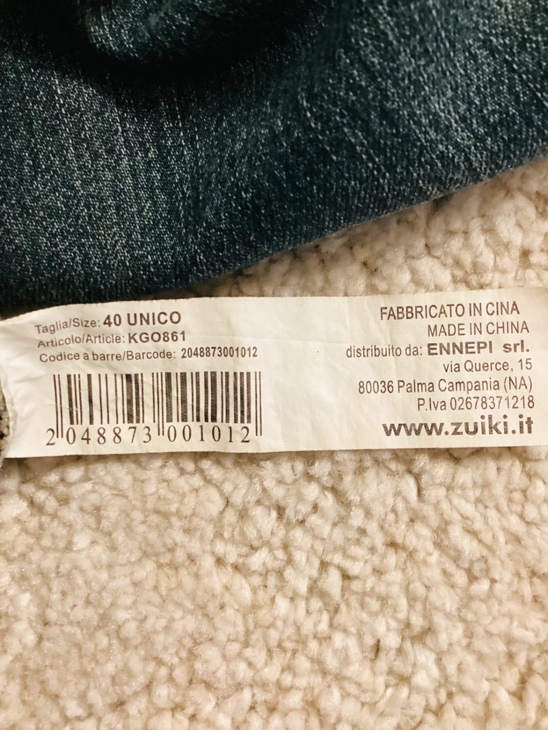 Jupe Zuiki Bleue - Taille XS