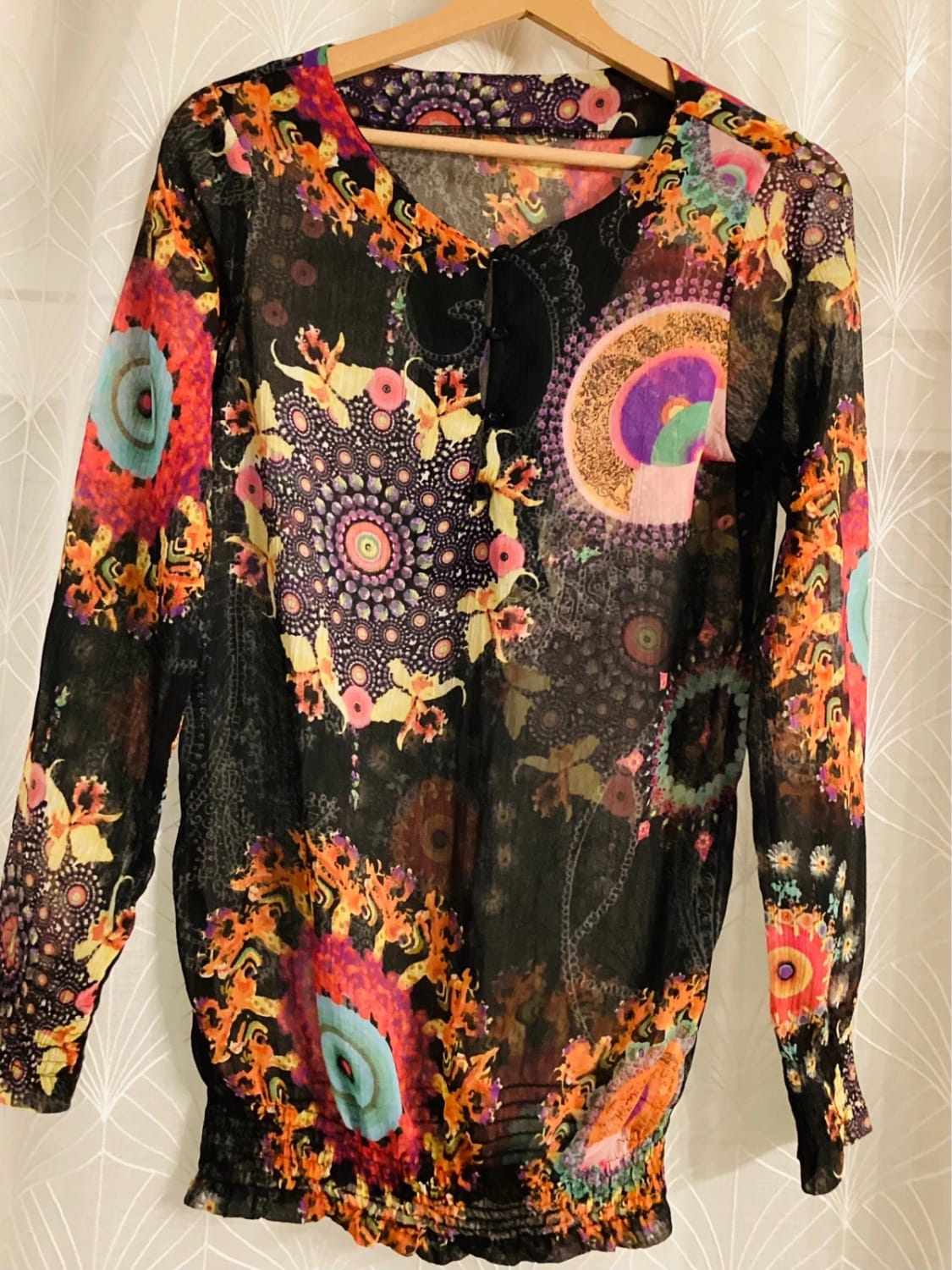 Blouse Desigual S en Très Bon État - Multicolore Polyester 🌈