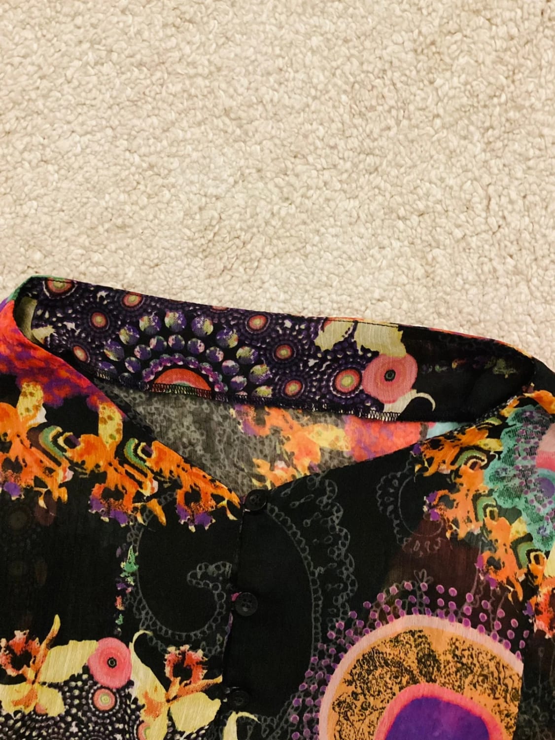 Blouse Desigual S en Très Bon État - Multicolore Polyester 🌈