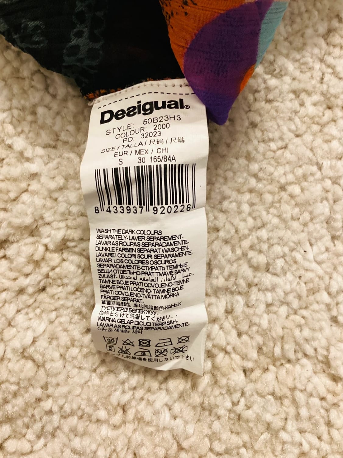 Blouse Desigual S en Très Bon État - Multicolore Polyester 🌈