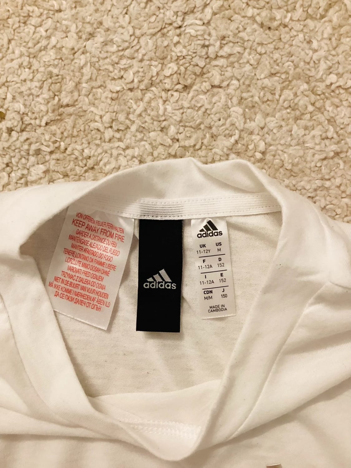 T-shirt Adidas 11A-12A G Dance Tee Tricot Garçon