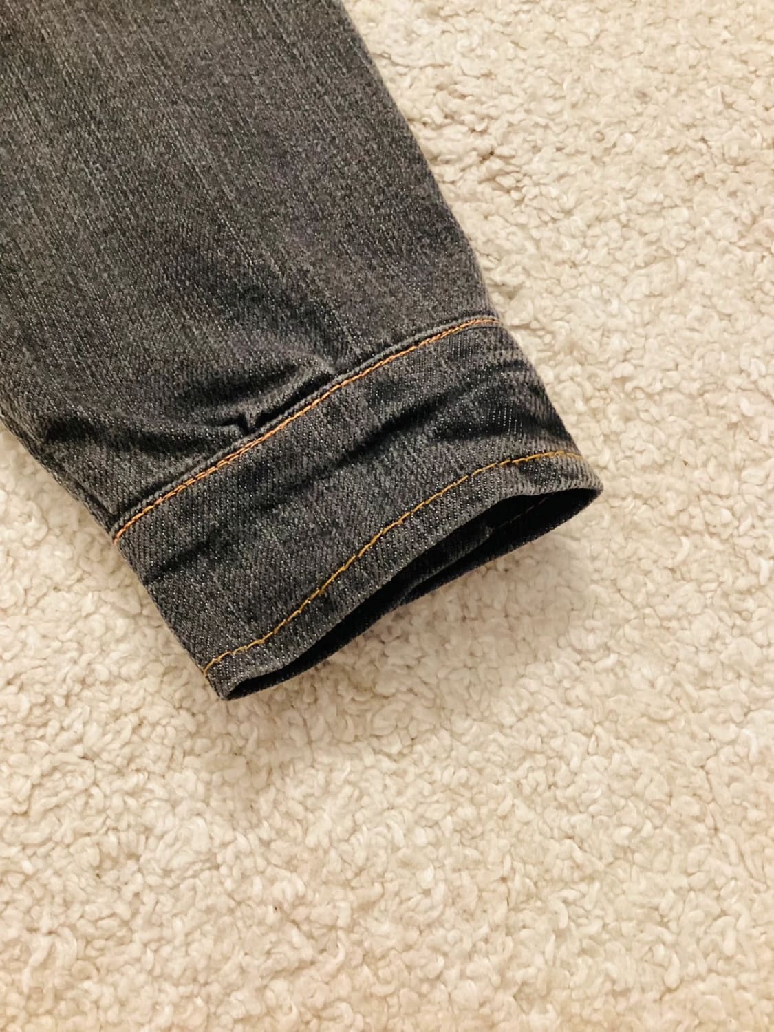 Veste en Jean Sissy Missy 8A en très bon état Fille Gris