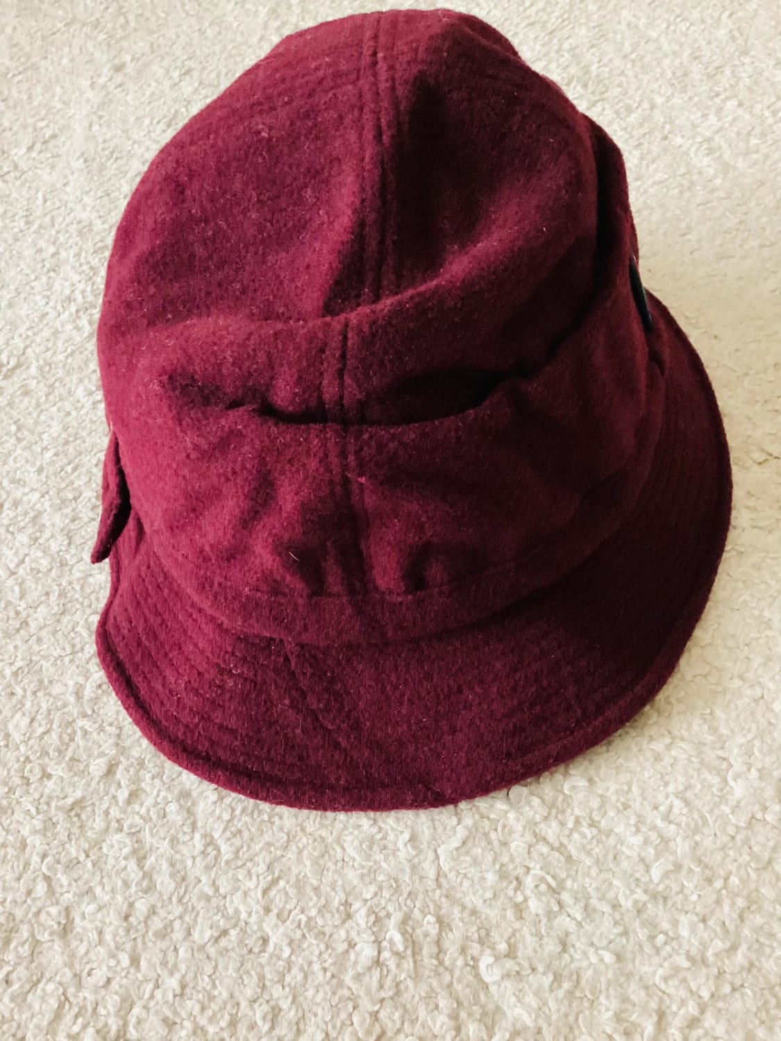 Chapeau Mayser - Laine Bordeaux - Taille 58