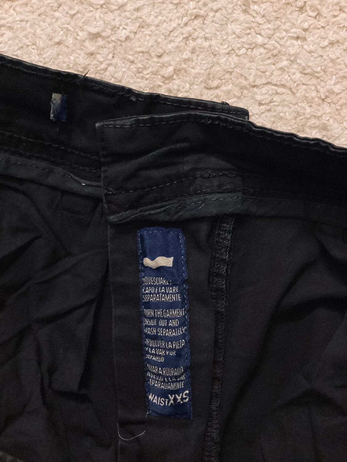 Pantalon Gas XXS Noir