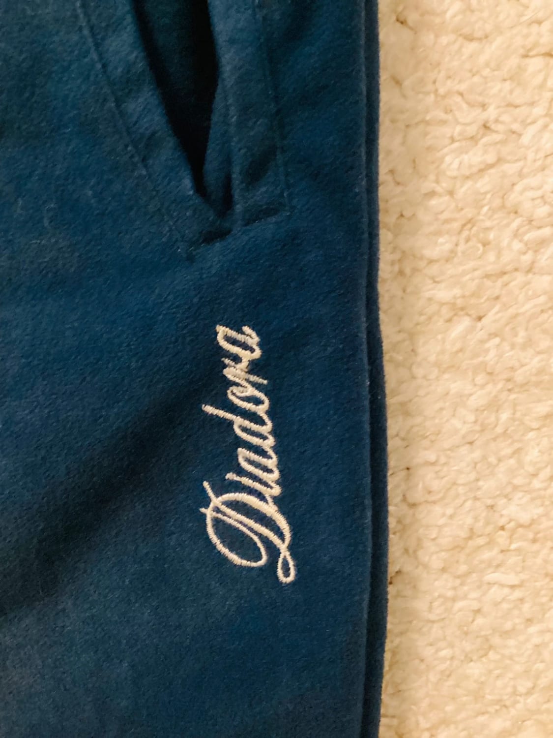 Pantalon Diadora Bleu - Taille M