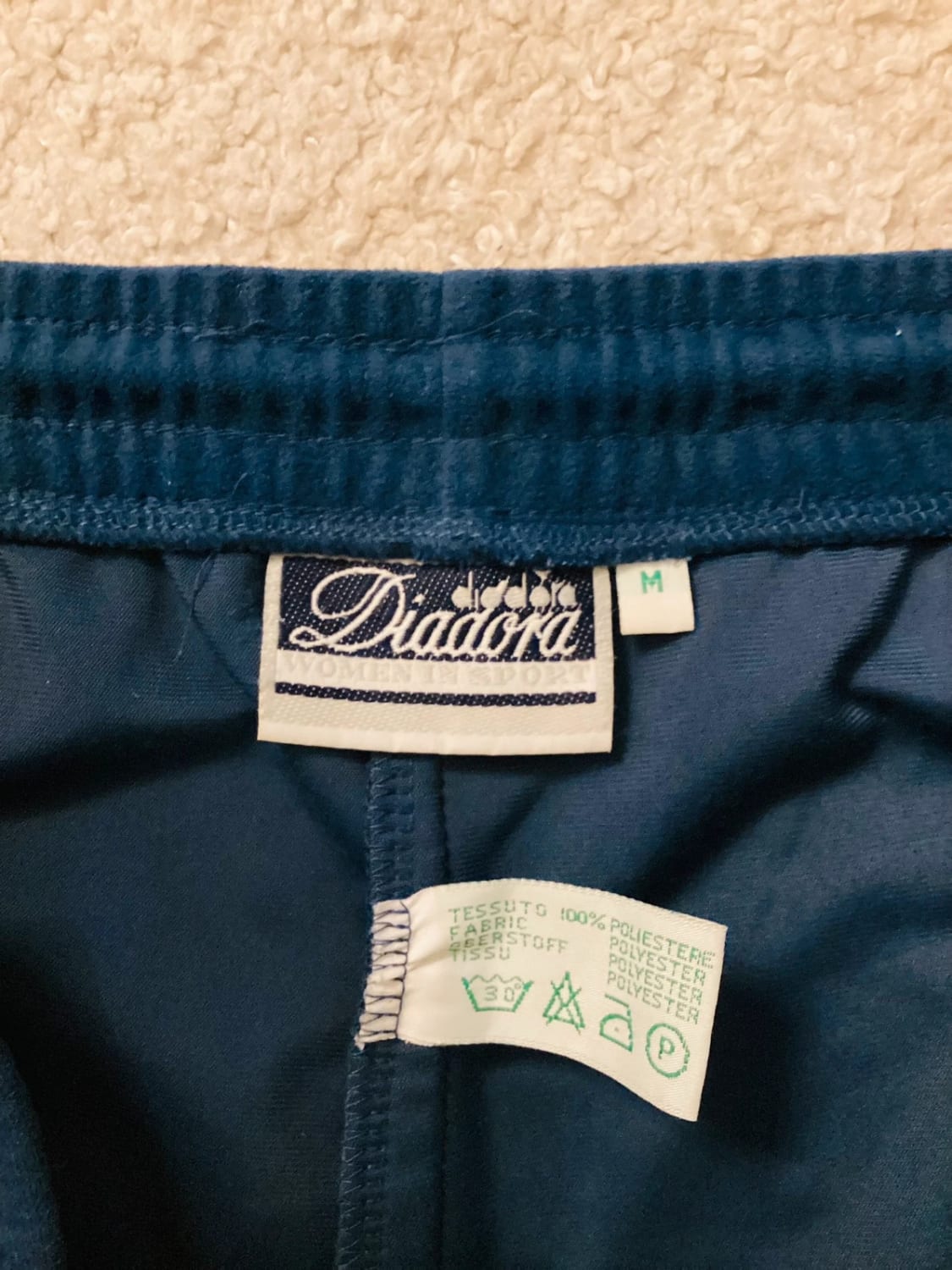 Pantalon Diadora Bleu - Taille M